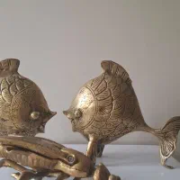 سه عددمجسمه برنز