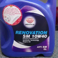 روغن 40 10 SMروغن موتور خودرو الف بهتام فول سنتتیک