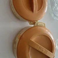 ظروف استیل  یخبندان و میوه خوری قدیمی