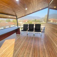 کلبه سوئیسی|اجارهٔ کوتاهمدت ویلا و باغ|ماسال, |دیوار