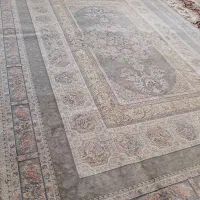 دوتخته فرش۹متری۱۲۰۰شانه گل‌ برجسته درحدجهیزیه|فرش|تهران, آسمان|دیوار