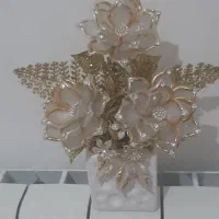 گل لب طلایی رومیزی قابل شست وشو