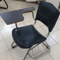 صندلی دانشجویی شیدکو مدل فایبرگلاس تک نفره چرمی