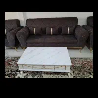 مبل ۷ نفره سالم با جلومبلی|مبلمان خانگی و میز عسلی|تهران, فلاح|دیوار