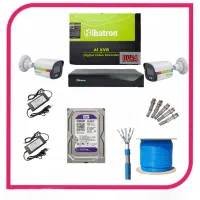 پک دوربین مداربسته برند آلباترون + هارد وسترن