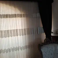 پرده حریر خارجی و دو عدد راف