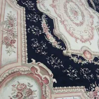 یک جفت فرش ۱۲متری مشکی