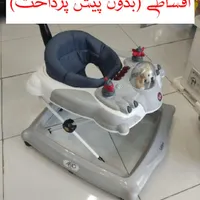 روروئک ملورین دسته دار+تشک طبی/موزیکال و چراغدار|کالسکه و لوازم جانبی|مشهد, آزادشهر|دیوار