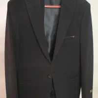 کت شلوار+جلیقه سایز۵۰ استفاده نشده و کاملا نو