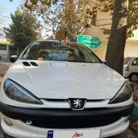 ۲۰۶ مدل ۸۸ بیرنگ تیپ ۶ اتومات|خودرو سواری و وانت|تهران, پونک|دیوار