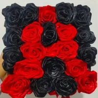 گل روبانی جاودان|گل مصنوعی|مراغه, |دیوار
