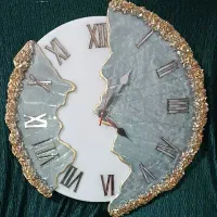 ساعت دیواری وجادستمالی و جاکلیدی وآویزموی یاررزینی