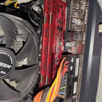 کیس گیمینگ asus 1050 ti 4gb و 16gb ddr4