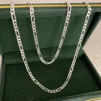 زنجیر نقره فیگارو ترک