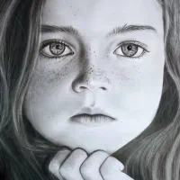 سفارش طراحی چهره و نقاشی مدادرنگی