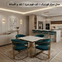 میز و صندلی ست ۴نفره f2