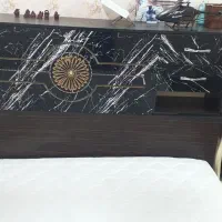 تختخواب دونفره سفاشی سازفولMDF|تخت و سرویس خواب|خرمشهر, |دیوار