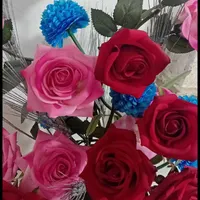گل  و گلدان کاملا سالم و نو|گل مصنوعی|قم, نیروگاه|دیوار