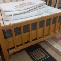 تخت خواب چوب نراد