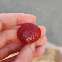 عقیق سرخ متبرک شده