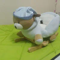 صندلی غذای کودک و راکر تدی|تخت و صندلی بچه|کرج, شهرک بنفشه|دیوار