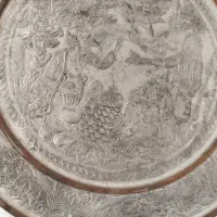 سینی مسی|کلکسیون اشیاء عتیقه|شیراز, کوشک میدان|دیوار