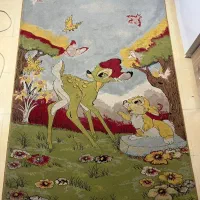 سلام دو عدد فرش مدل عروسکی