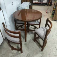 ناهار خوری کمجا / میز صندلی نهار خوری 90 چهار نفره