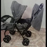 کالسکه دوقلو|کالسکه و لوازم جانبی|تبریز, |دیوار