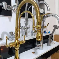 شیرآلات ظرفشویی فنری تسویه خور    تک به قیمت عمده