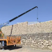 جرثقیل سه تن دکل بلند