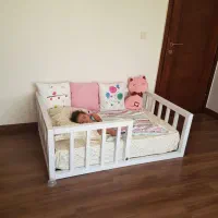 تخت مسطح مونته سوری|تخت و صندلی بچه|تهران, سیمای ایران|دیوار