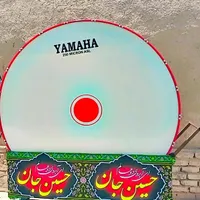 طبل دو متر استیل نو همراه گاری|درام و پرکاشن|بیرجند, |دیوار