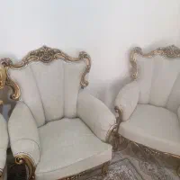 یک دست مبل7نفره سلطنتی|مبلمان خانگی و میز عسلی|ایذه, |دیوار