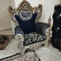 مبل سلطنتی 9نفره به همراه ناهارخوری|مبلمان خانگی و میز عسلی|پاکدشت, خاتون آباد|دیوار