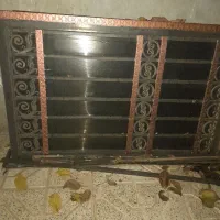 ۳ لنگه درب فر فورجه آهنی گاراژ و پیلوت|مصالح و تجهیزات ساختمان|طرقبه, |دیوار