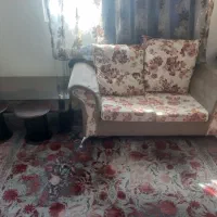 مبل ۷نفره همراه با میز ناهارخوری و ۴عدد صندلی|مبلمان خانگی و میز عسلی|هشتگرد, شهرک ارم شرقی|دیوار