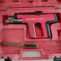 تفنگ میخکوب، تراز لیزری، فارسی بر