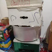 گاز قابلمه  آلومینیوم قابلمه وتابه تفلون بزرگ