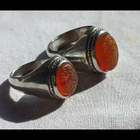 انگشترهای نقره عقیق کهنه ری احمد یاقوت کهنه