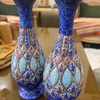 گلدون مینا کاری