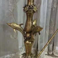 قلیان عتیقه برنز|کلکسیون اشیاء عتیقه|کرج, عظیمیه|دیوار