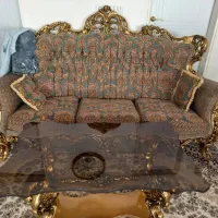 مبل سلطنتی ۹ نفره در حد نو