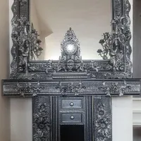 آینه، کنسول و شمعدان