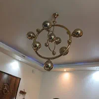 لوستر ملکولی|لوستر و چراغ آویز|اسلام‌شهر, شهرک قائمیه|دیوار