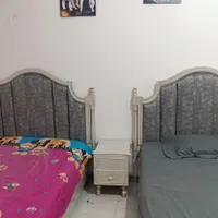 تخت یک ونیم نفره سرویس خواب نوجوان عرض ۱۲۰ چوب روس|تخت و سرویس خواب|اسلام‌شهر, |دیوار