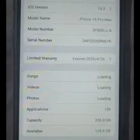 اپل iPhone 16 Pro Max با حافظهٔ ۲۵۶ گیگابایت|موبایل|اصفهان, ارزنان|دیوار
