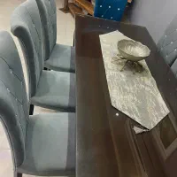 میز نهارخوری ۸نفره|میز و صندلی غذاخوری|چالوس, |دیوار