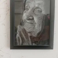 نقاشی سیاه قلم حرفه ای