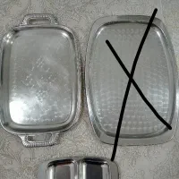 حراج وسایل سنتی سینی استیل خُمره قاب